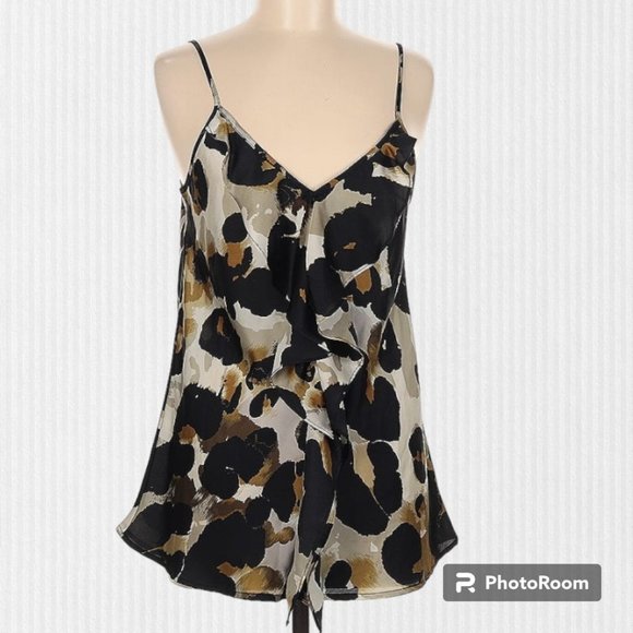 Katene Brown Jungle Tassel Top